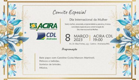 ACIRA CDL realiza evento especial em comemoração ao Dia Internacional das Mulheres