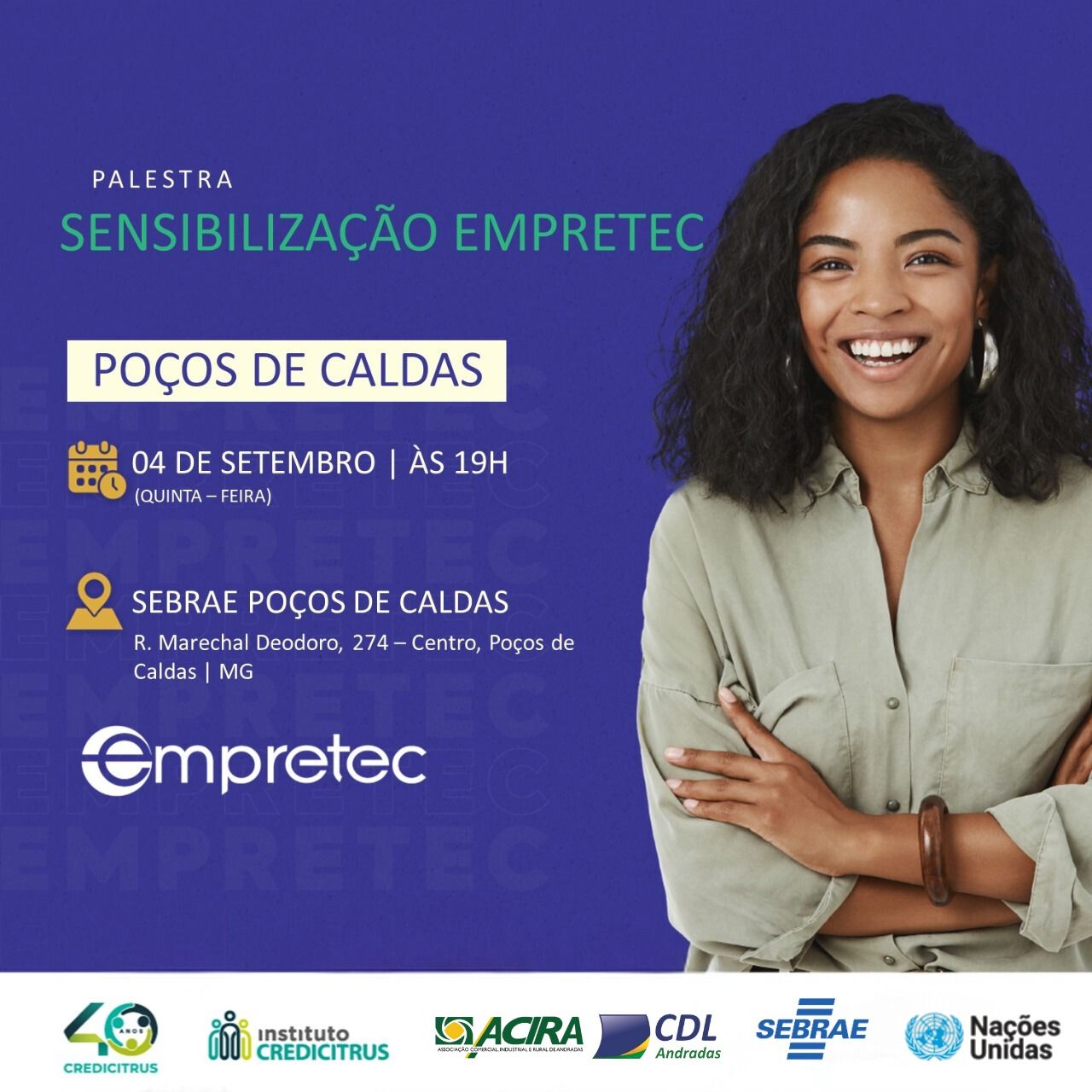 Palestra Gestão de Alto Impacto para o Empretec